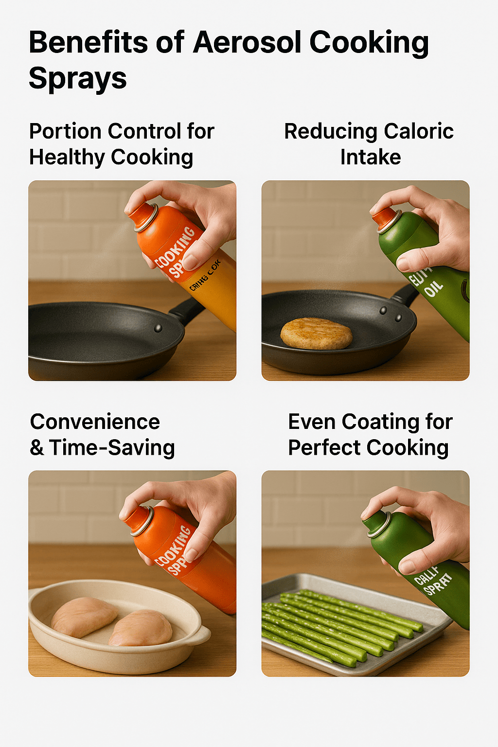 Benefts of Aerosol Cooking Sprays