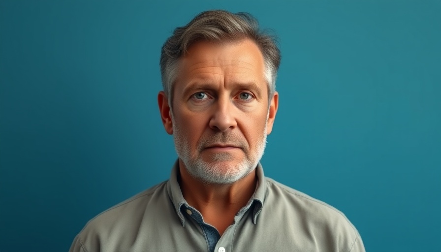 Middle-aged man discussing magnesium deficiency signs.