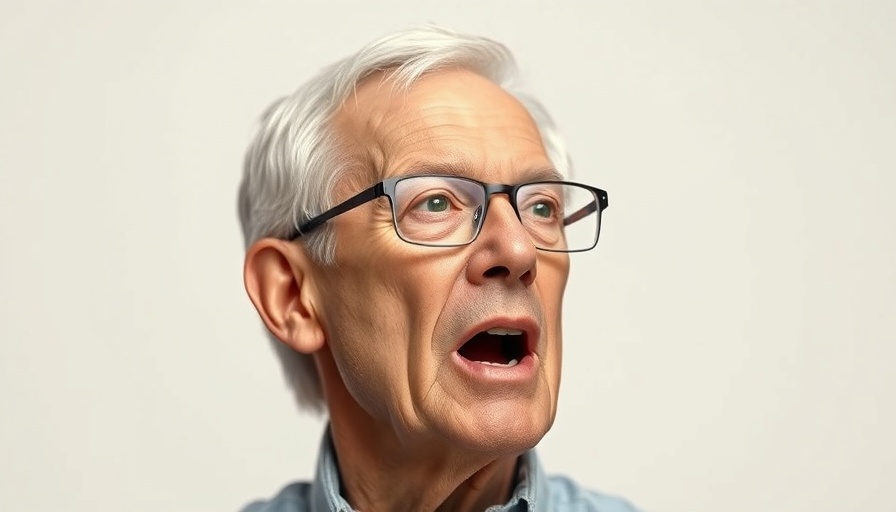 Elderly man discusses Mitochondrial Health and Cancer Prevention, text overlay.