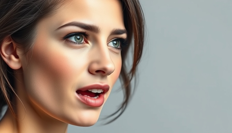 Focused young woman passionately speaking, 30 Days Without EMFs theme