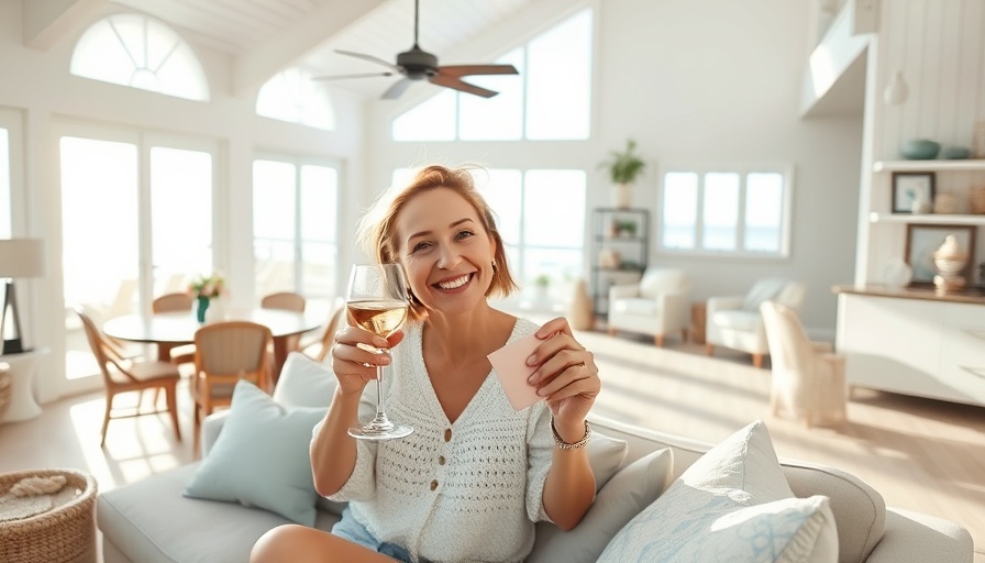 Designing a vacation home in Wilmington NC with inviting beach house interior.