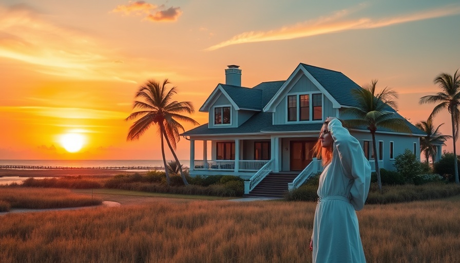 Autumn in Coastal North Carolina with a scenic sunset view.