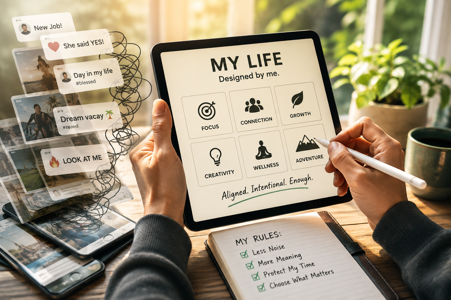 Designing a Calmer Digital Life