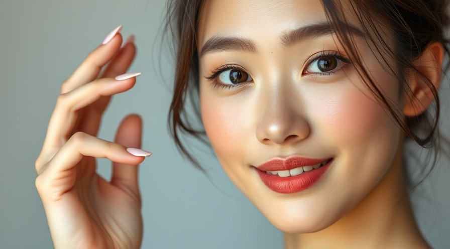 woman showcasing healthy skin, highlighting collagen supplements benefits.