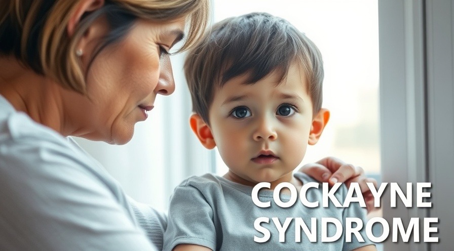 Concerned child with supportive parent; highlighting rare diseases and health advocacy.