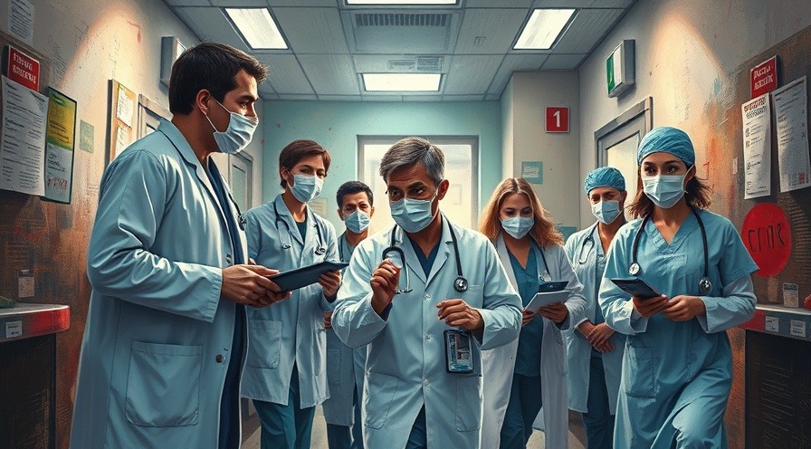 Emergency team addressing epiglottis inflammation in children, dramatic oil painting style.
