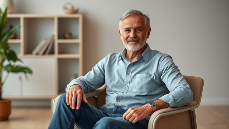 A male doing knee strengthening exercises with seated leg extensions.