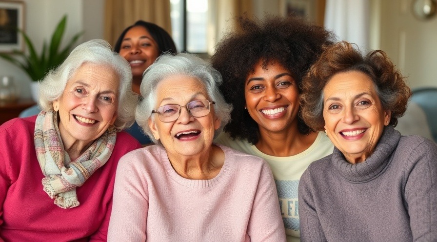 Happy senior citizens celebrating the advantages of holistic medicine together.