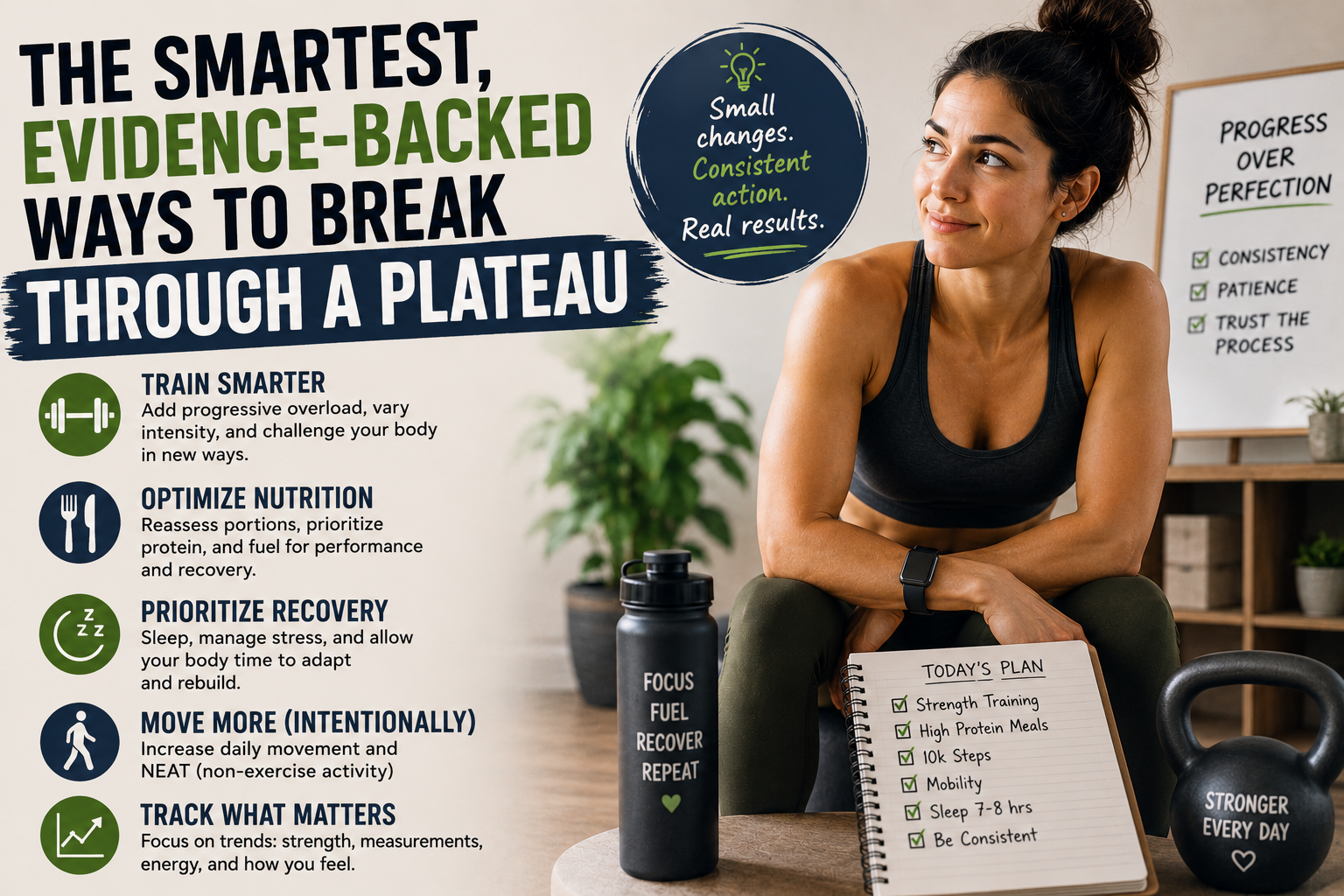 break through a plateau