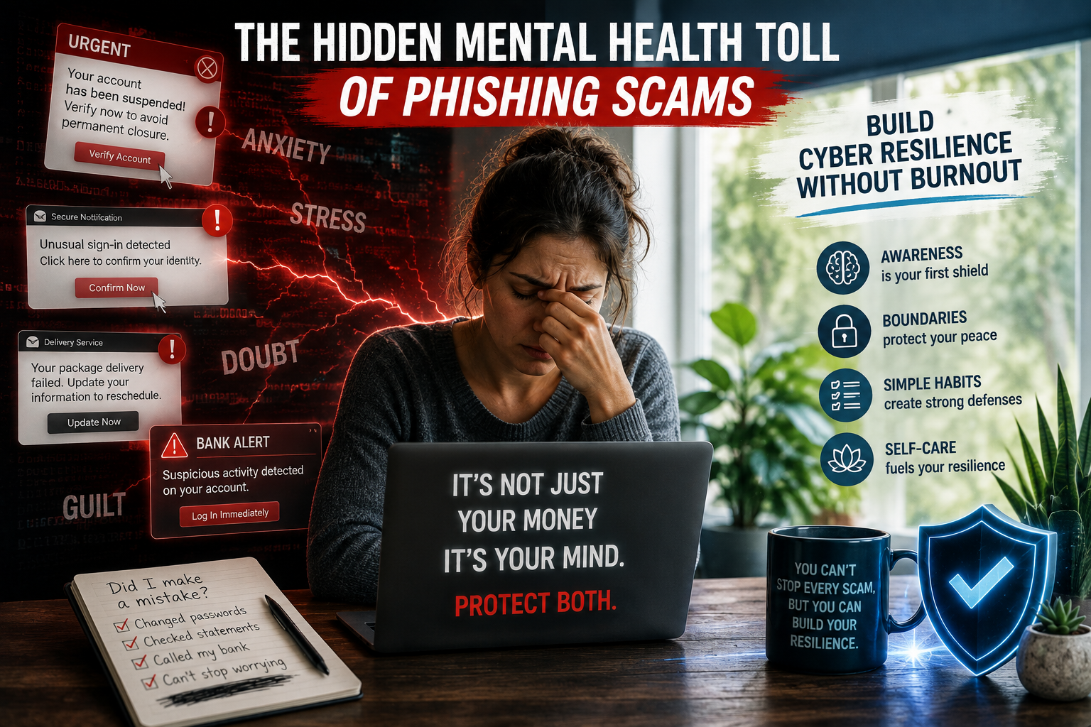 From Scam Stress to Cyber Resilience
