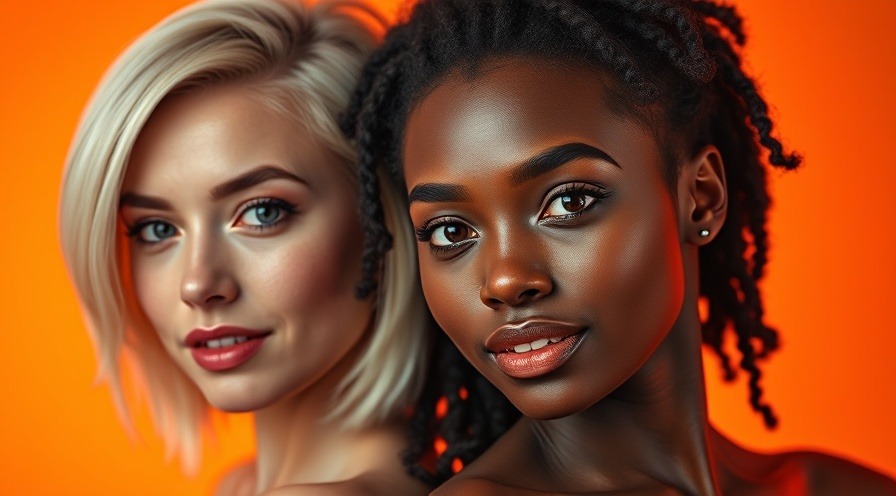 Dynamic portrait of diverse women showcasing pregnancy safe skincare for acne treatment.