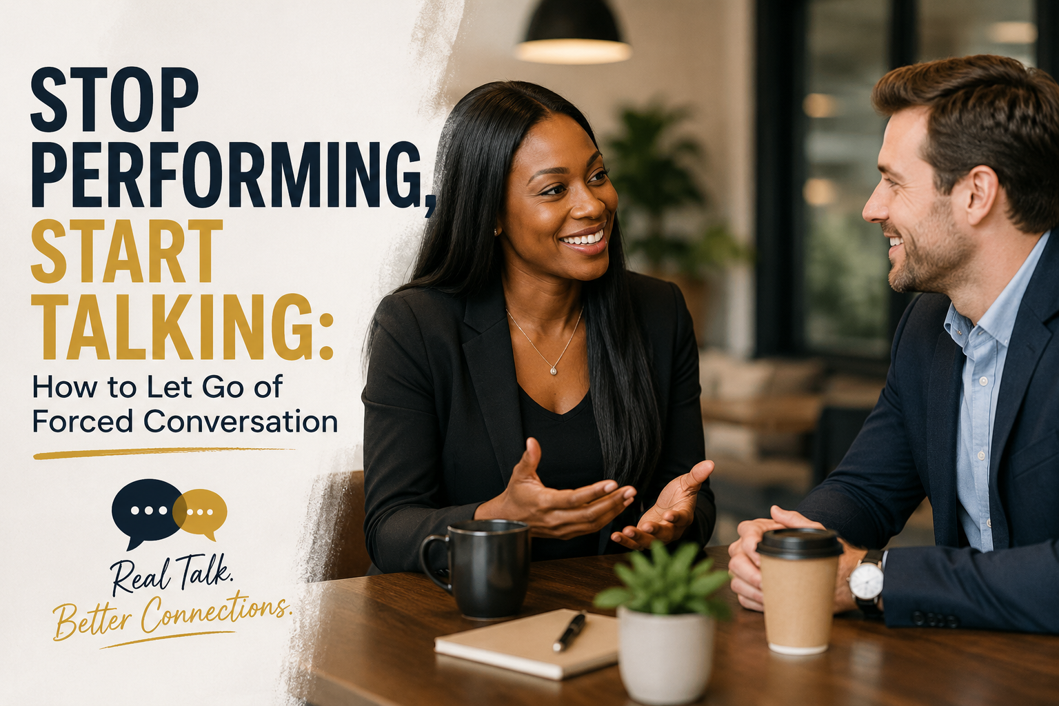 Start talking, better connections ahead