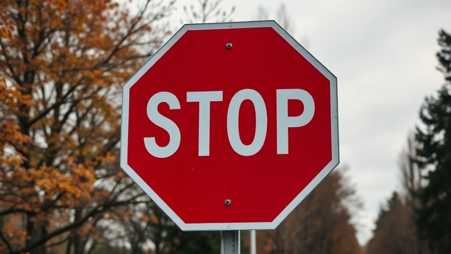 stop sign signaling business owners to think about digital strategies