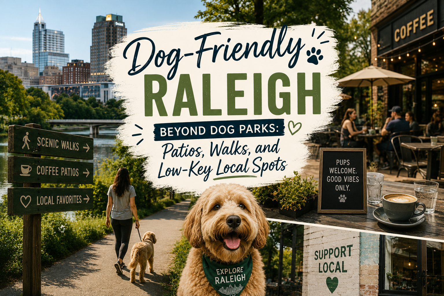 Dog-friendly adventures in Raleigh
