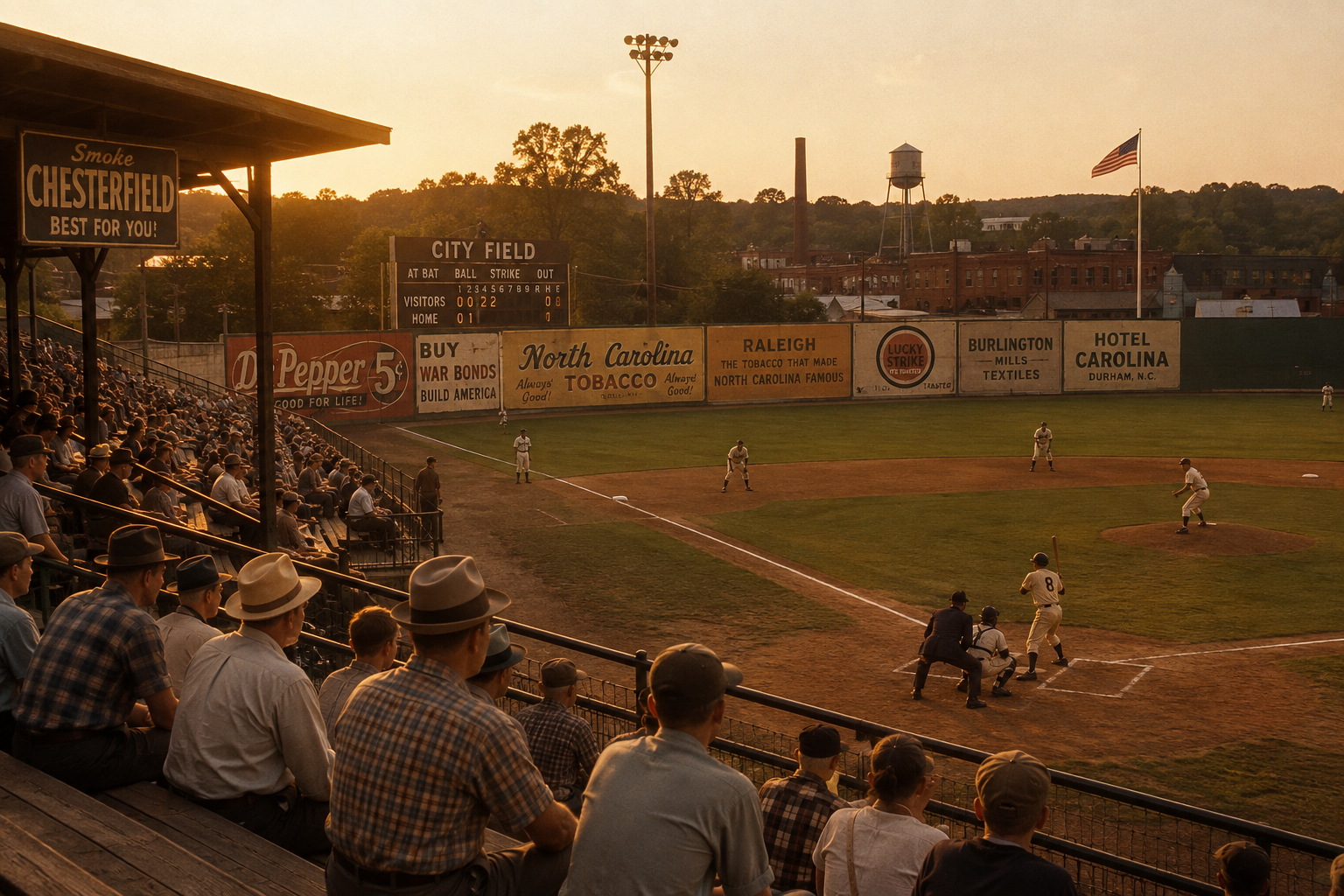 Early days of Baseball in Raleigh NC