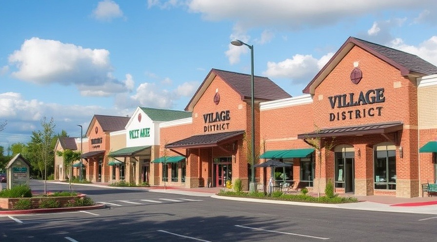 Vibrant Village District Shopping Area in NC, formerly Cameron Village