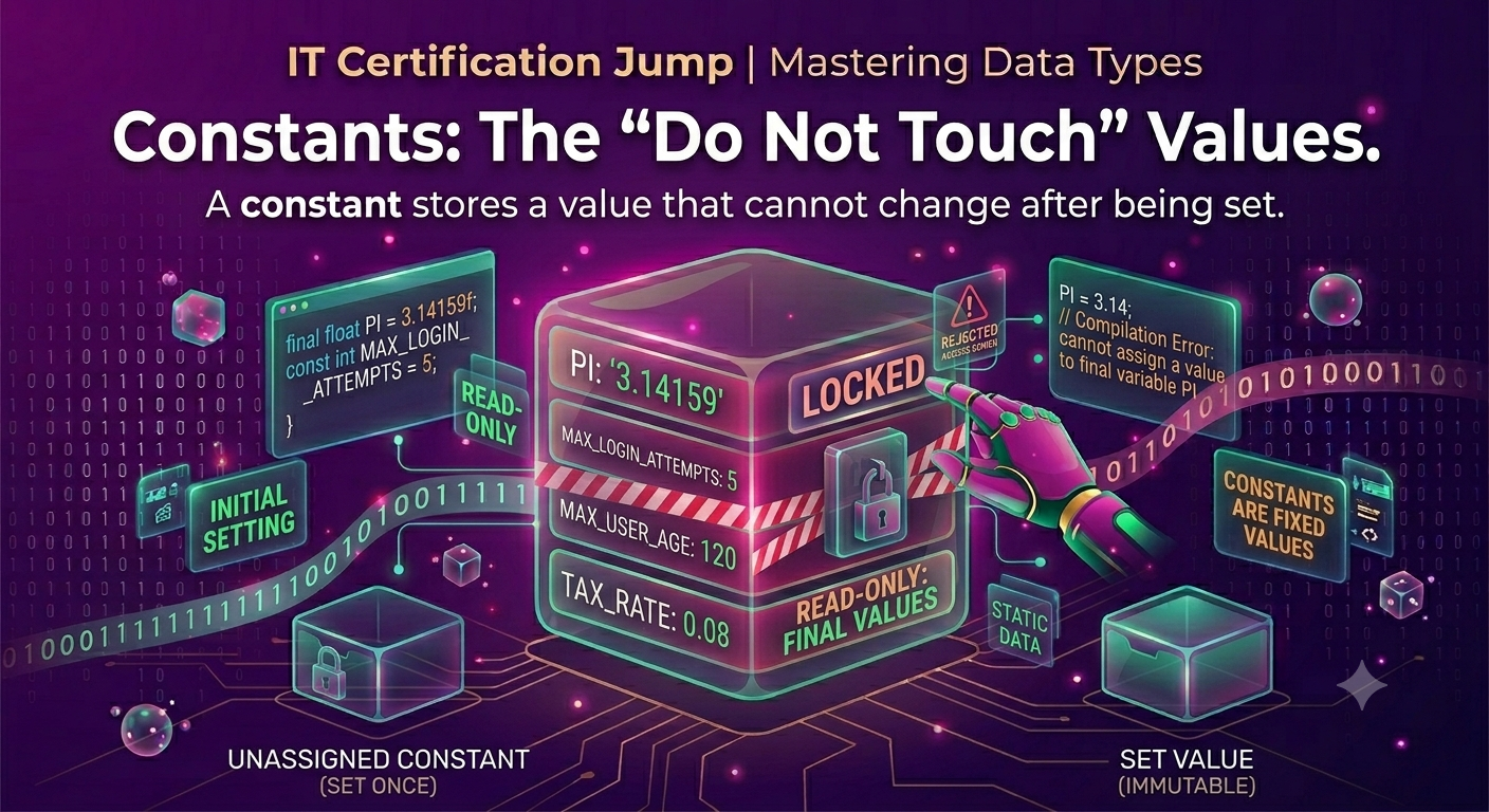 Data Types - A Constant