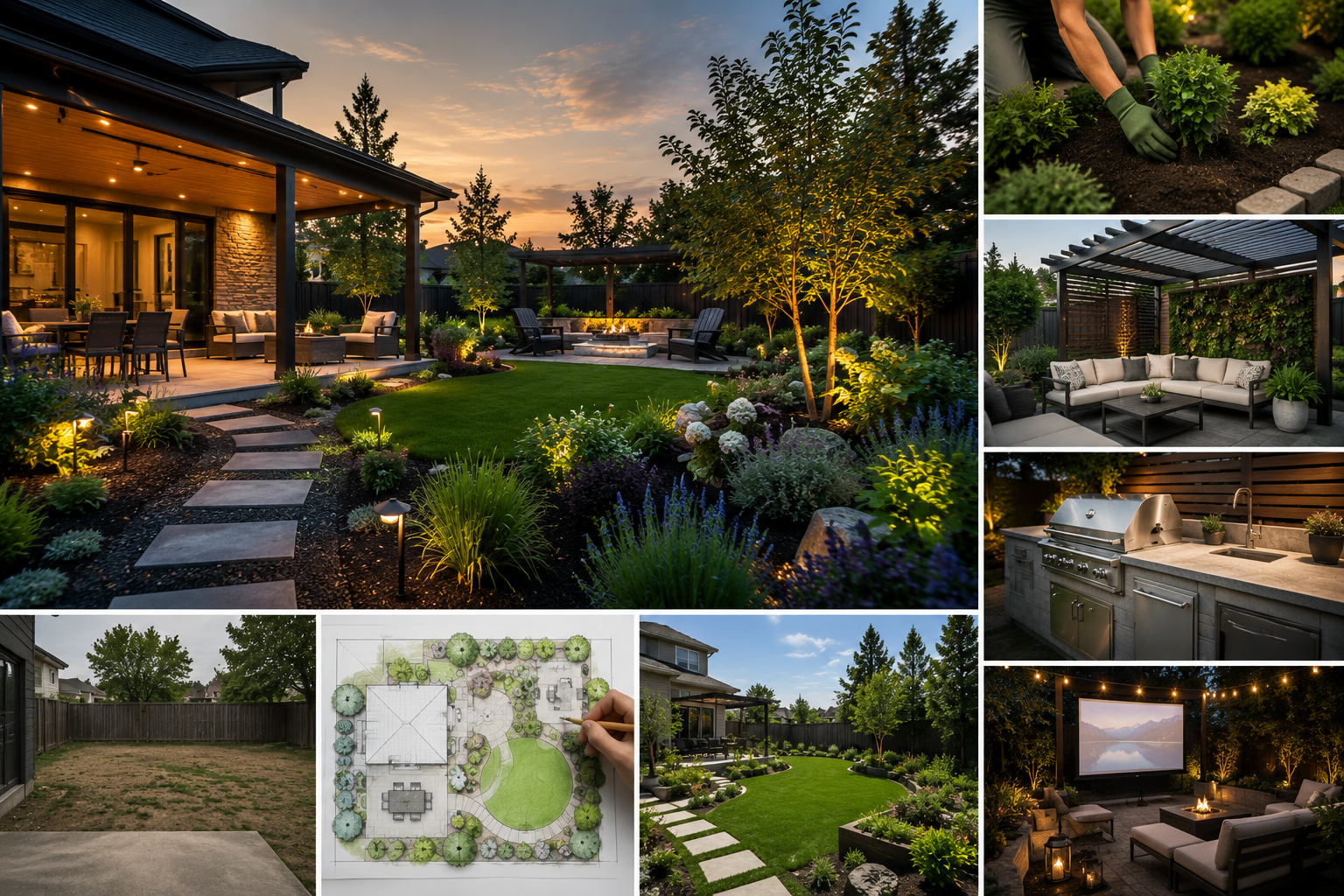 transform your backyard and outdoor space