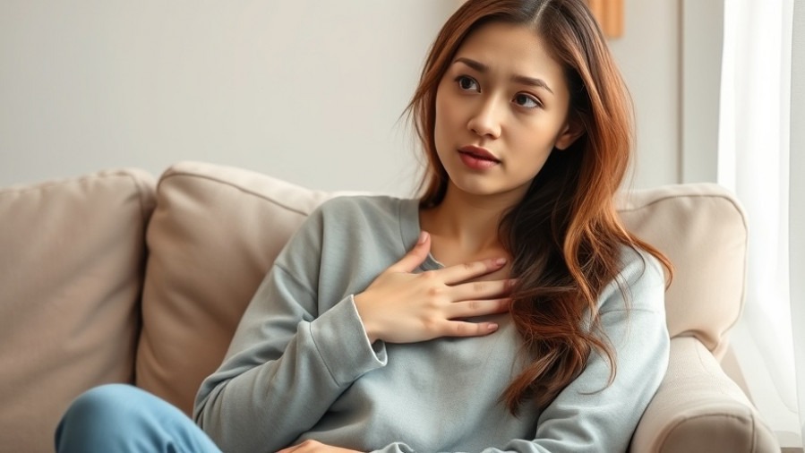 Thoughtful young woman looking fatigued, reflecting on dietary choices and iron-rich foods.