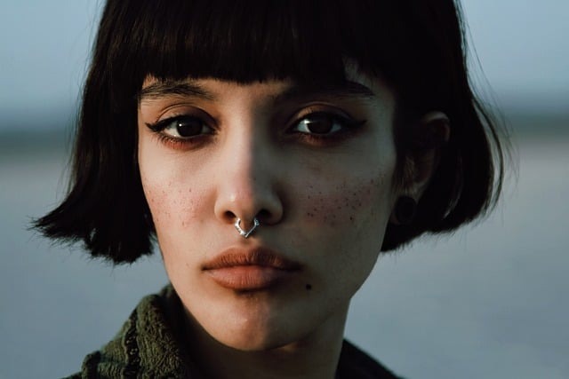 serious young woman