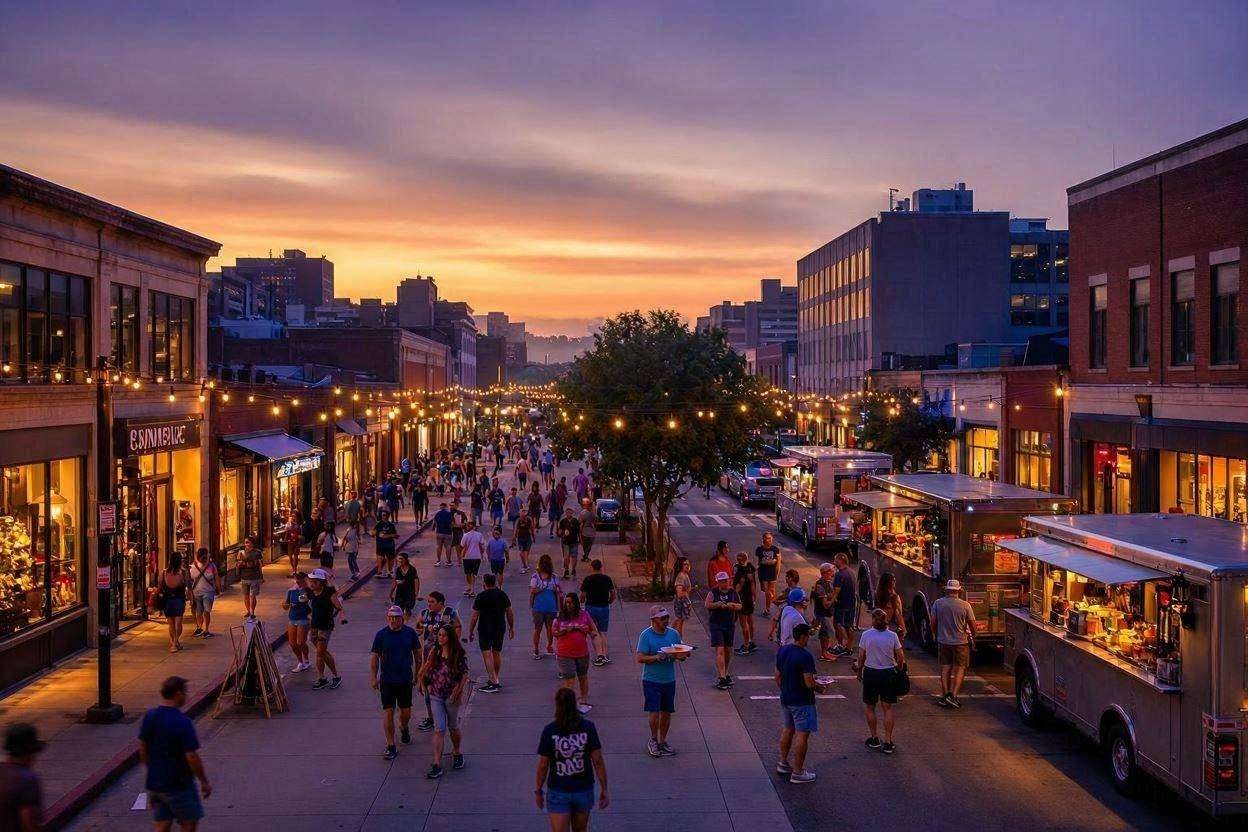 downtown Raleigh NC summer event