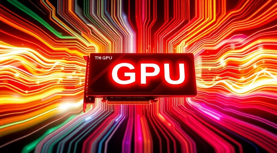 High-quality GPU (Graphics Processing Unit) showcasing advanced graphics capabilities.