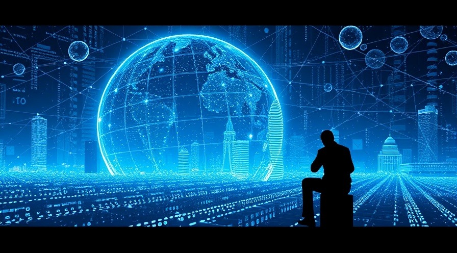 Digital art illustrating the importance of IT careers and their impact.