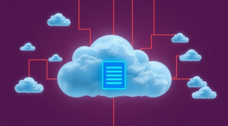Cloud storage in remote data centers enabling secure data access.