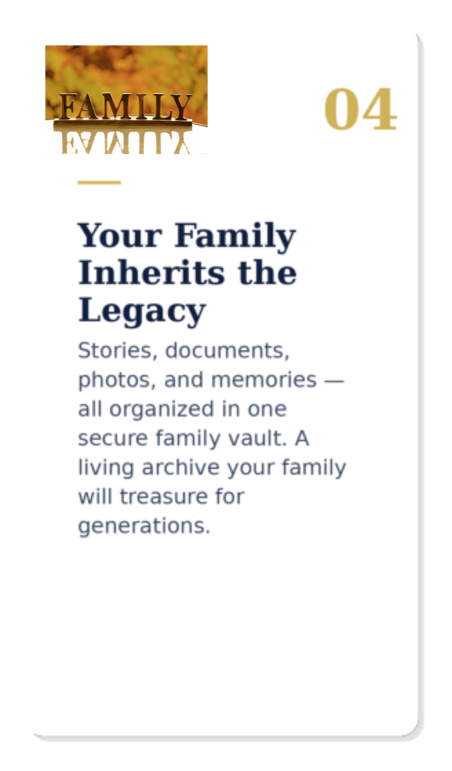 preserve family memories before they're gone