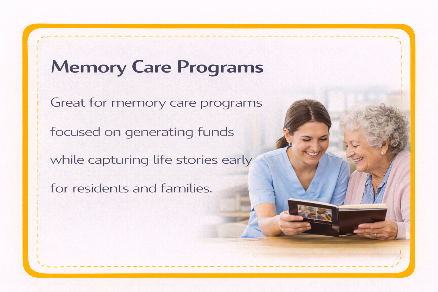 Memory Care Fund Raising
