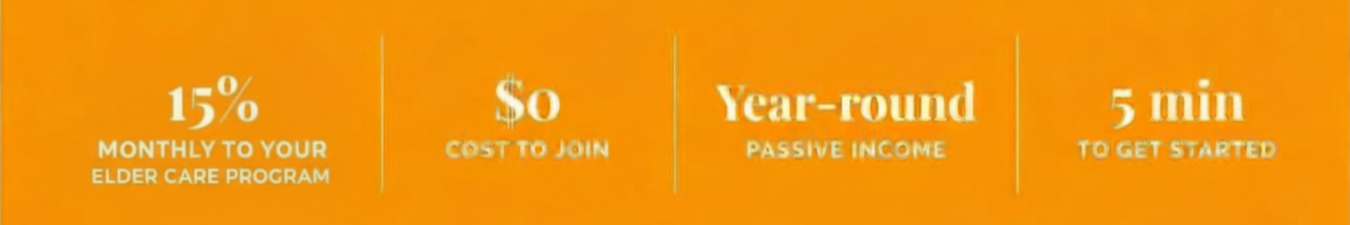 Elder Care Program Fund Raiser