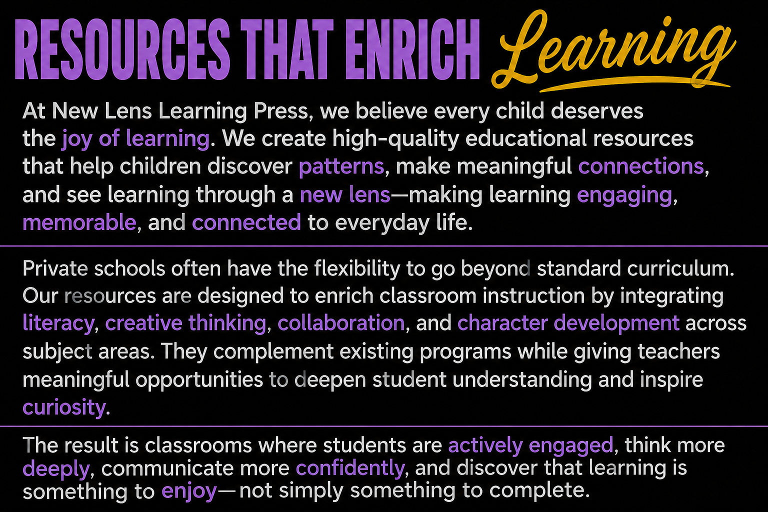 Teaching resources that go beyond worksheets