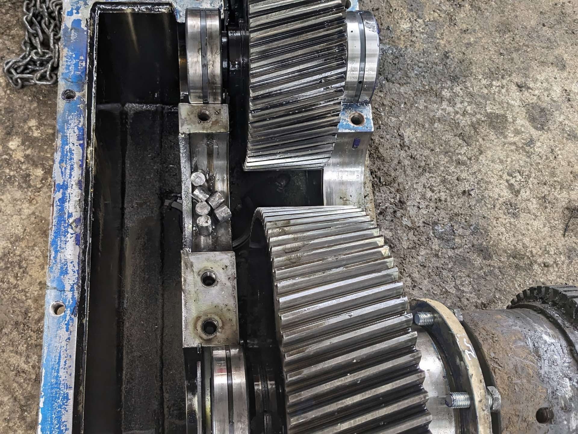 Parallel shaft gearbox repair