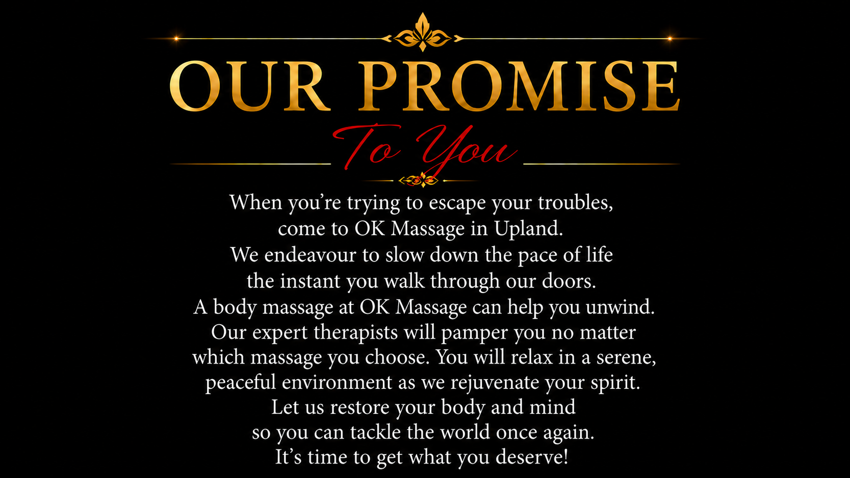 Affordable Massage Upland