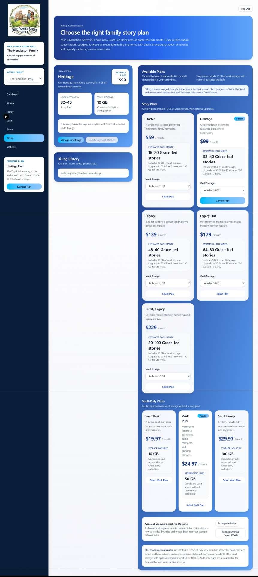 Pass Down Family Heritage