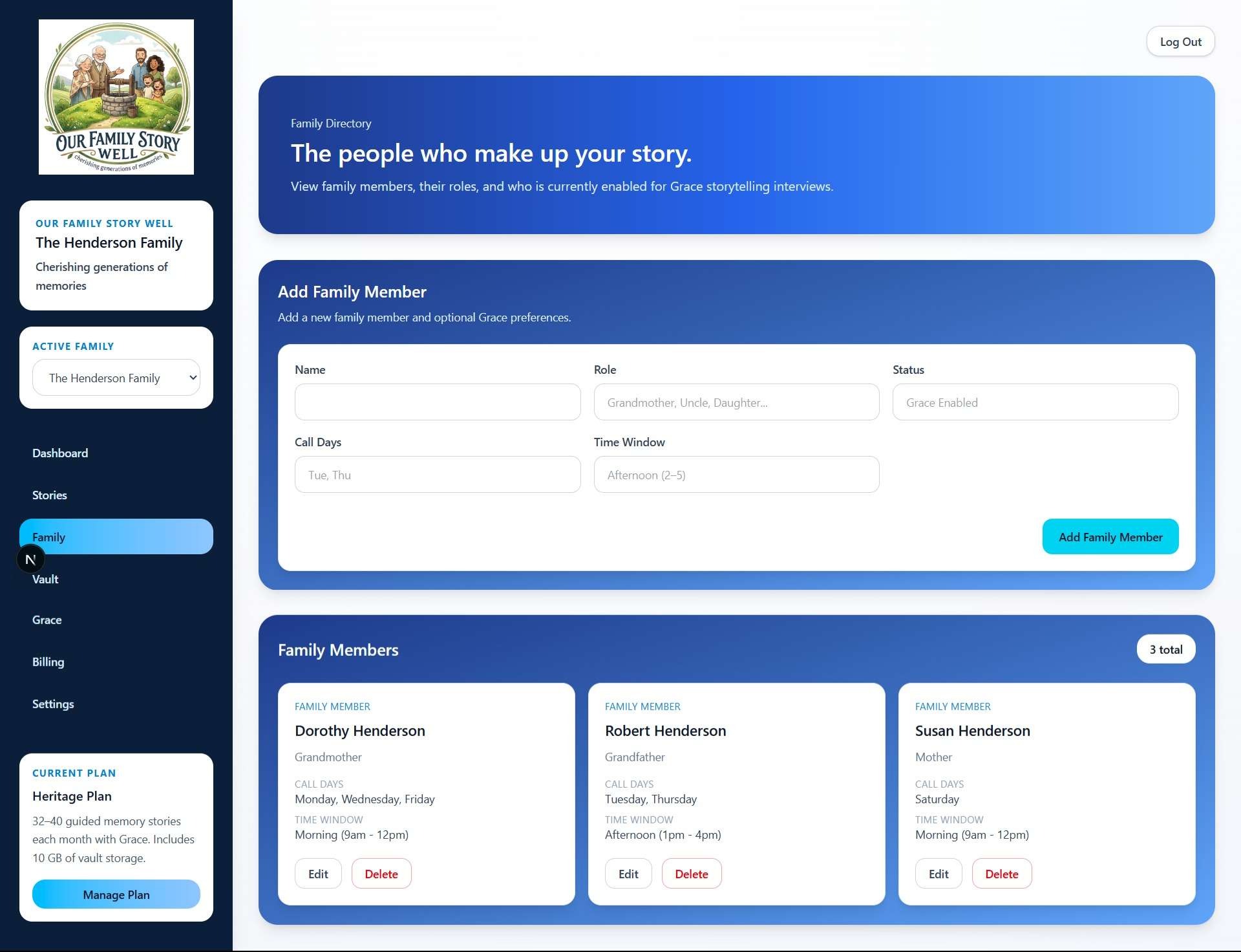 Record Grandma's Stories