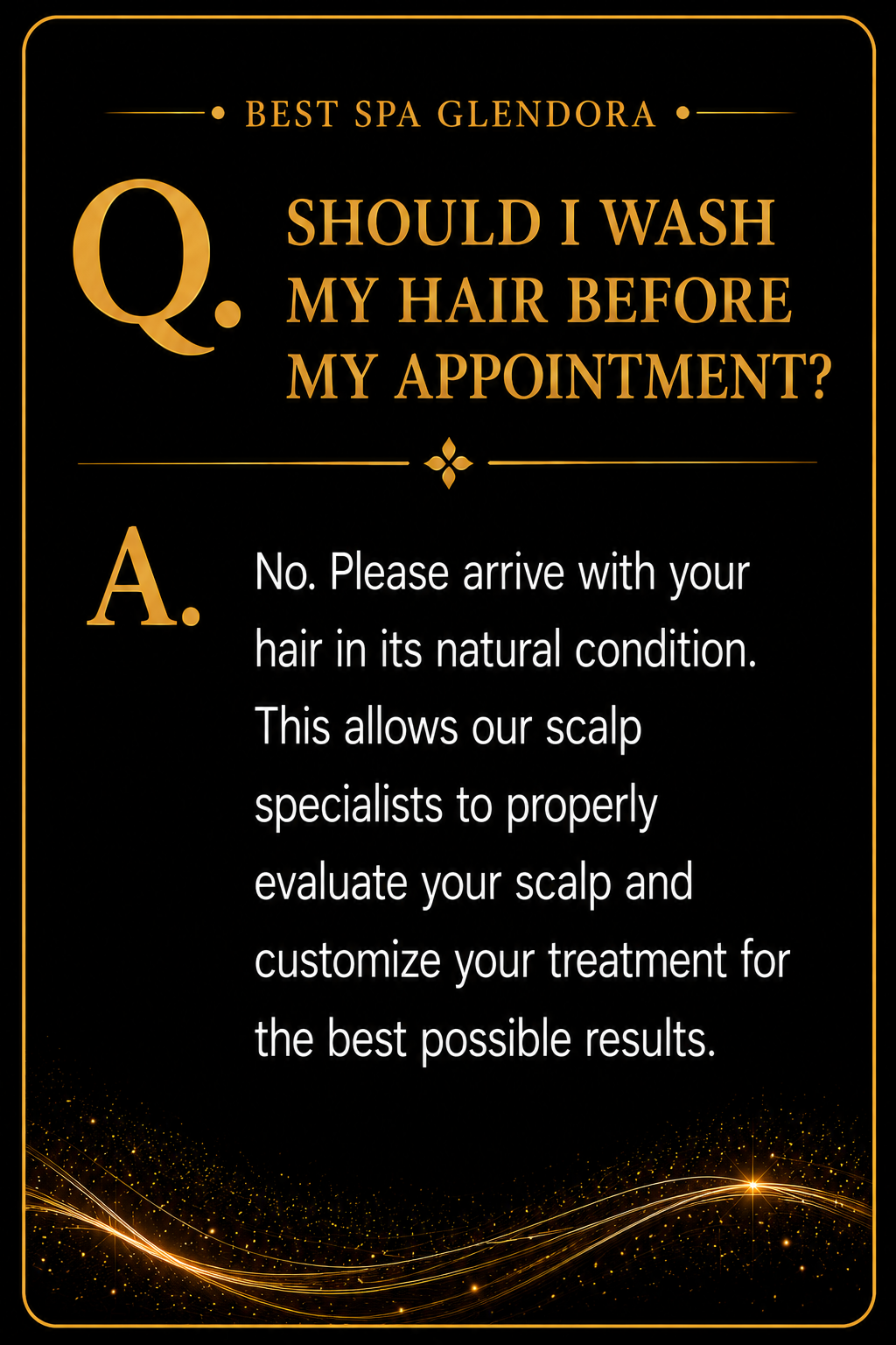 Scalp Massage Glendora