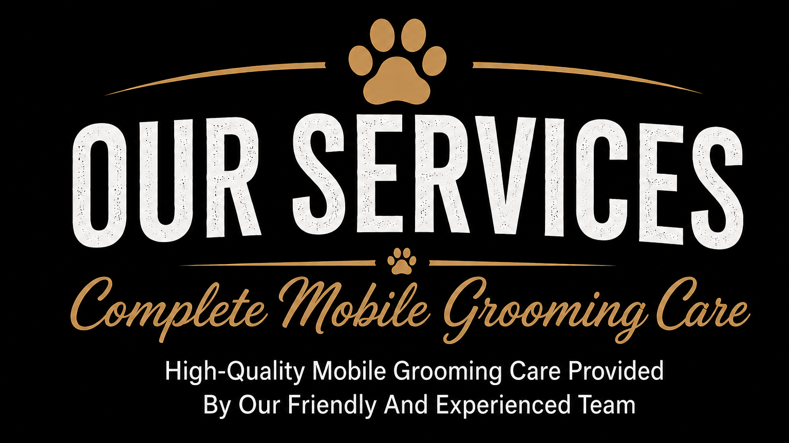 Convenient in-home dog grooming service