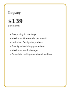 family stories disappearing