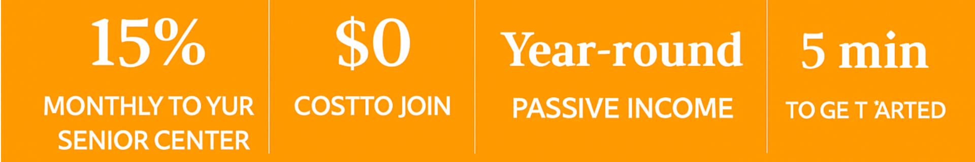 senior center fundraising ideas