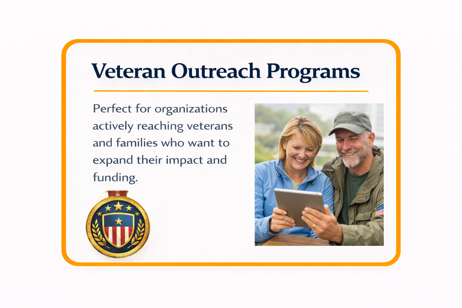 Veteran Fundraising program