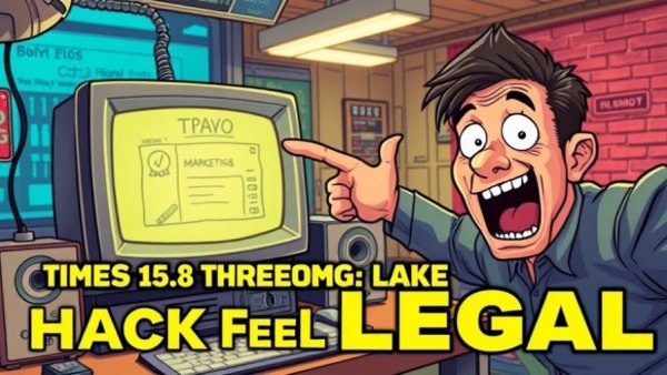 Effective online marketing with Amcast AI concept image with man pointing at screen.