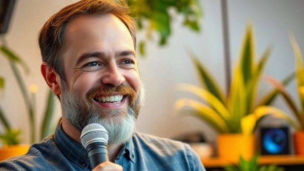 Engaged man discussing Print on Demand 2026 in a modern office.