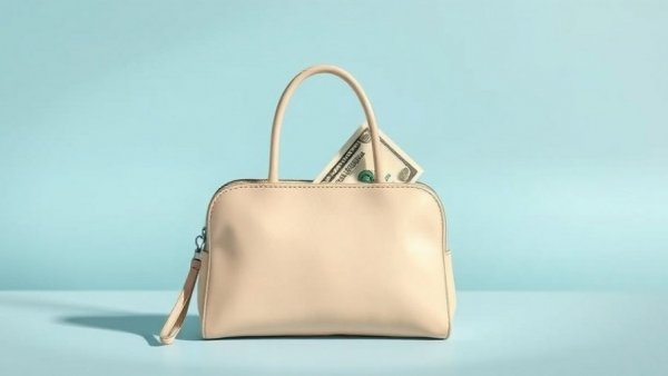 Effortless wealth symbolized by a purse with cash.