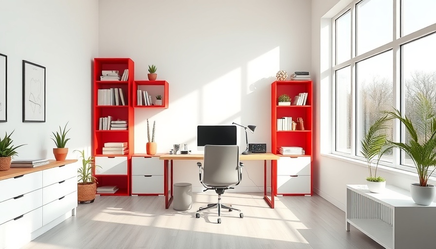 Modern home office setup for starting a virtual assistant business.