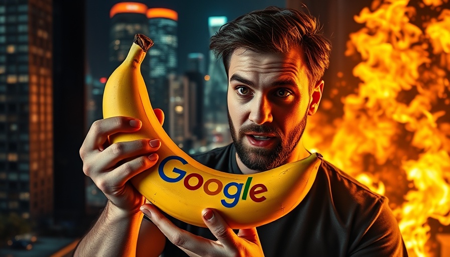 Google Nano Banana Money Hacks concept with burning cash.