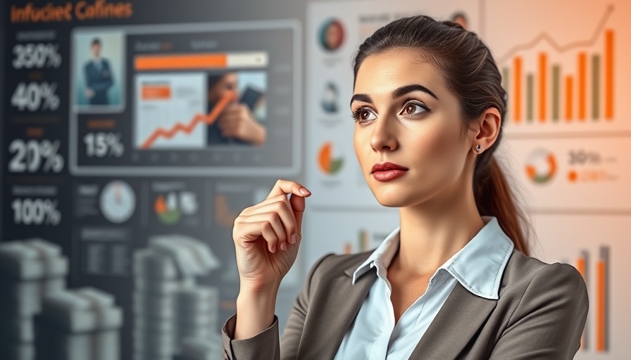 Confident woman analyzing winning products to sell online with sales data.