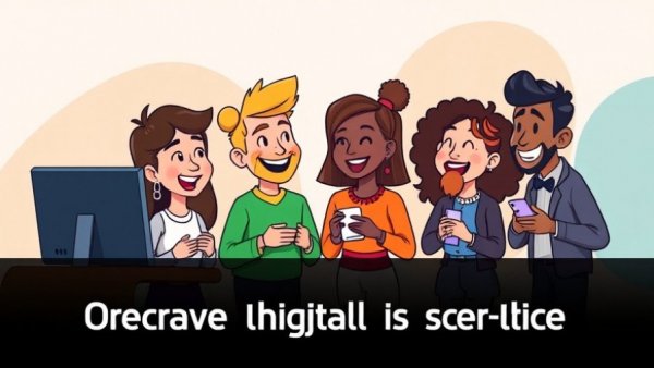 Press release distribution service website banner with cartoon characters.