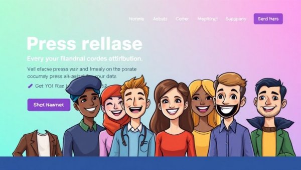 Webpage promoting EIN Presswire press release distribution services