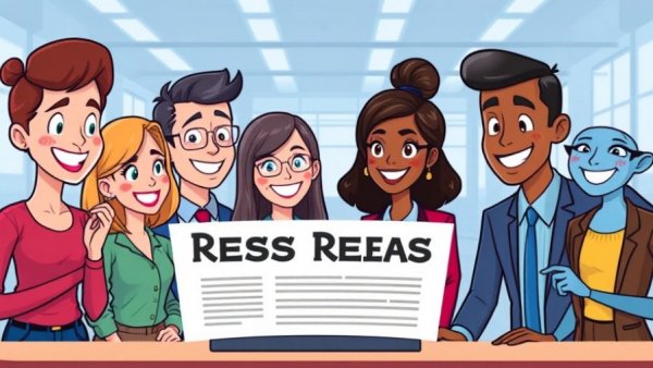 Animated banner for Press Release Distribution Services highlighting global reach.